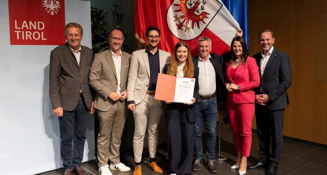 Wir sind ausgezeichneter Tiroler Lehrbetrieb! 